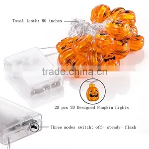 Wholesale String Lighting Cheap Outdoor Halloween Pumpkin Lamp Good Quality Party Supplies thumbnail-6