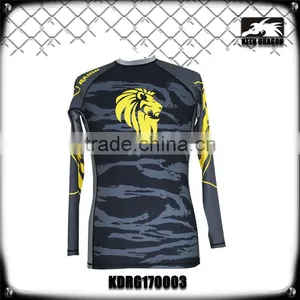 Bjj Fightgear Brazillian Jiu Jitsu Longsleeve Mma Rashguards thumbnail-2