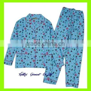 Printed Flannel Pajamas thumbnail-1