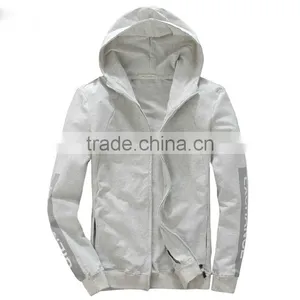 2016 New Product Fashion China Wholesale Professional Custom Zipper Hoodies thumbnail-3