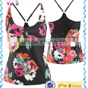 Girls Shivering Sleeveless Sublimated Sexy Womens Tennis Wear thumbnail-1