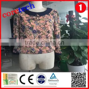 Fashion Wholesale Printed Chiffon Shirt Designs thumbnail-1