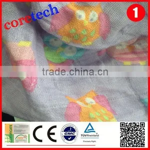 Anti-bacterial Breathable Organic Cotton Gauze Fabric Factory thumbnail-2