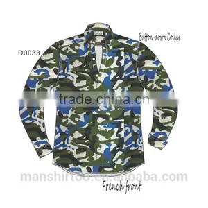 Latest Fashion Designer Military Shirt, Camo Shirt, Camp Shirt thumbnail-1