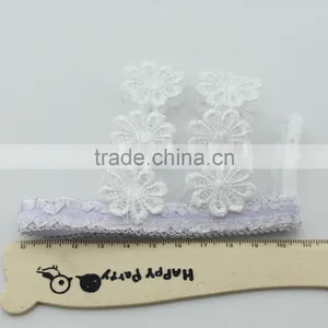 Wholesales Lace Decoration for Shoes High Heels European-style Shoe Covers thumbnail-4