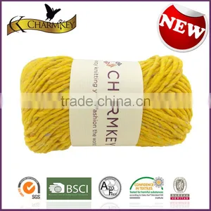 Charmkey New Fashion Hand Knitting Yarn Polyester Acrylic Blend Yarn Melange Dot Roving Yarn thumbnail-1