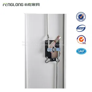 Luoyang Fenglong Factory Direct Sale 2 Sliding Door Industrial Metal Mobile Storage Cabinet thumbnail-5