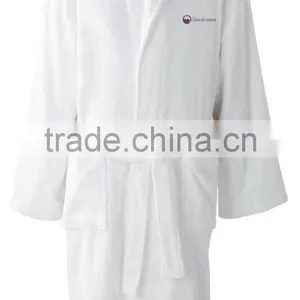 100 Percent Cotton Towel Terry Velour Bathrobes thumbnail-2