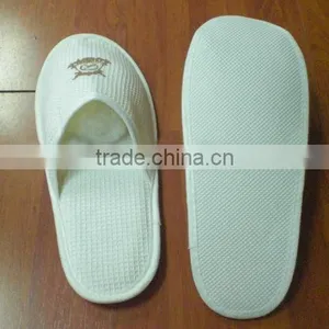 Star Hotel Embroidery Logo White Waffle Close Toe Eva Slipper thumbnail-6