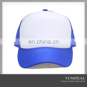 Wholesale Plain Foam and Mesh Custom Baseball Trucker Cap thumbnail-1