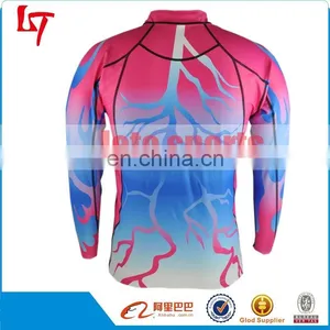 Men Compression Long Sleeve Sports Tight T-Shirts/Dri Fit Fitness GYM Compression Long Sleeve T Shirt thumbnail-3