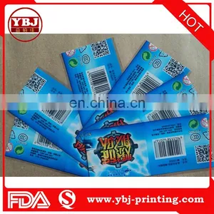 2016 YBJ Custom Logo Varnishing Waterproof Bottle Pvc Label Labels Shrink thumbnail-3