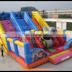 Inflatable Slide, Inflatable Car Race Theme Slide for Outdoor thumbnail-1