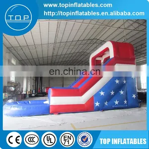 Giant Inflatable Water Slide Park American Flag Slide thumbnail-5