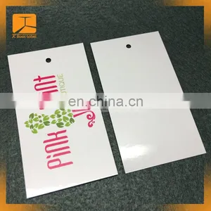 Fashion Special Paper Hang Tag Swing Tickets For Garment thumbnail-3