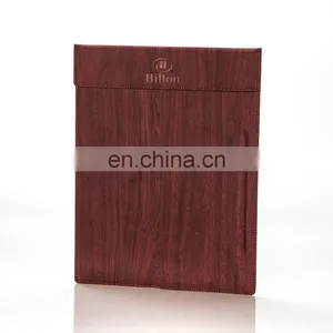 Hotel Resturant List Pad Custom Leather Classical Writing Pad thumbnail-2