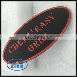 Custom Shape Printed Metal Aluminum Nameplate Label/badge thumbnail-1