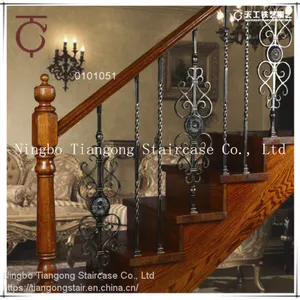 Decorative Indoor Stair Balustrade thumbnail-1