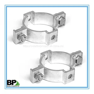 Traffic Safety Round Post Aluminum Sign Brackets thumbnail-2