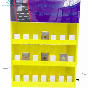 Classic Built-in Light Cigarette Shelf Pusher Display With Pusher Shelf For Cigarette thumbnail-2