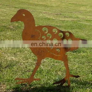 Corten Steel Birds Sculpture thumbnail-7