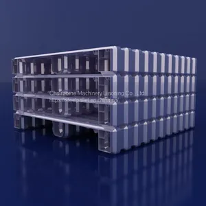Customized Galvanized Heavy Duty Stackable Aluminium Metal Steel Pallet for Warehouse thumbnail-5