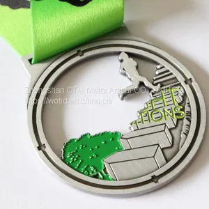 Newest Hot Sale Antique Effect Sport Medal for Souvenir thumbnail-1