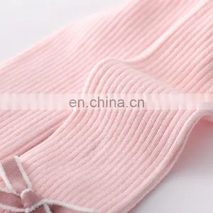 2020 Spring and Autumn Baby Bow Girls Leggings Dance Socks Children's Baby Big pp Pantyhose Boneless thumbnail-3