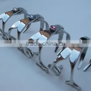 Barber Scissor Type Bracelets - New Scissor Bracelets (Mirror Finish) thumbnail-1