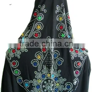 A525 Polyester Beautiful Muslim Hijab thumbnail-1