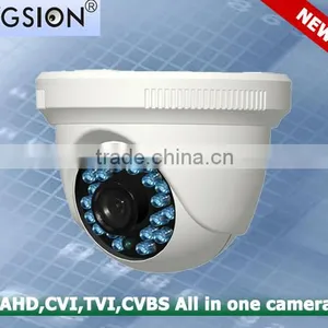 PAL/NTSC Night Vision 720P TVI-AHD-CVI-CVBS All in One Dome Camera thumbnail-1