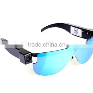 2015 Newest Sunglasses Camera 720P 25FPS Sport Camera Glasses WiFi With Built-in Flashlight and 120 Degree Wide Shooting Angle thumbnail-2