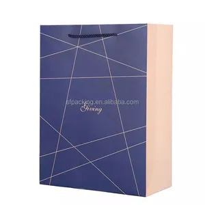 Craft Paper Packaging Shopping Bags for Clothes thumbnail-1