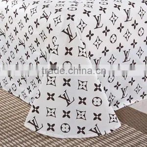 UK Style 100%cotton Bed Set Duvet Cover Cheap Printed Twill Fabric OEM 100%cotton Bed Sheets thumbnail-6