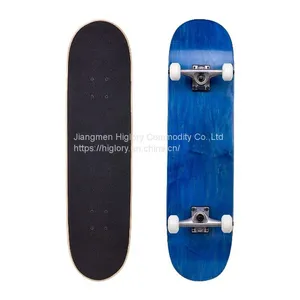 Hot Selling in Amazon High Quality Wooden Blank Skateboard With Complete Deck thumbnail-1