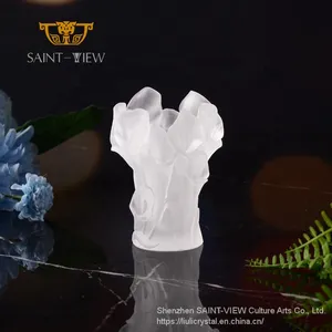 Modern Style Crystal Flower Arabic Incense Burner for Baby New Birth Giveaways Gift Set thumbnail-1