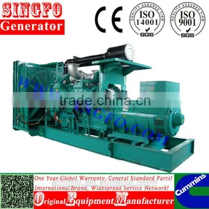 Output 495KVA Permanent Magnetic Open Diesel Generator With CE Certification and Global Warranty for Sale thumbnail-1
