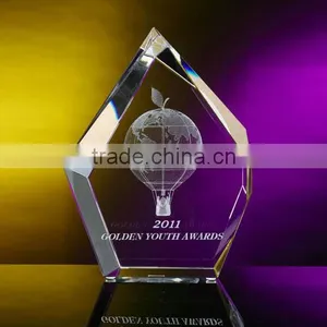 Sub Surface Engraved Glass Showpiece 3d Engraved Glass Art thumbnail-1