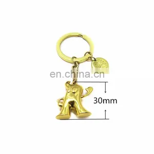 Cheap Beautiful Fashion Custom Designer Logo Souvenir Heart Cat Racing Key Chain New Product Metal Craft thumbnail-5