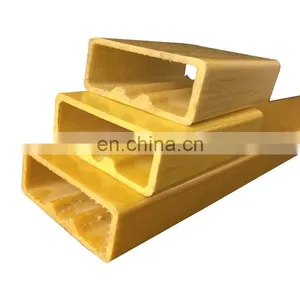 GRP FRP Fiberglass Pultruded Pultrusion Profile Rectangular Frp Square Tube thumbnail-5