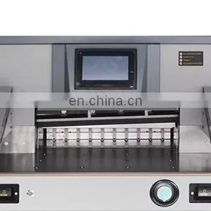 SPC-678HP Automatic 670mm Hydraulic Paper Cutter Electric Guillotine Program Control Paper Cutting Machine With Factory Price thumbnail-2
