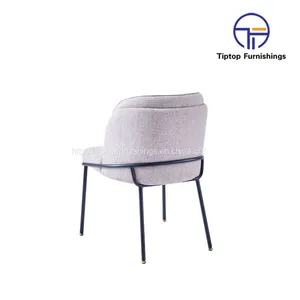 Tiptop Patio Outdoor Dining Room Garden Rope Chair Set Furniture Rope Woven Outdoor Dining Chair Patio Rope Chair Furniture thumbnail-4