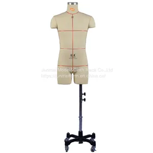 Junmei Male Dress Form With Leg Mannequin CN Size for Sewing Designer thumbnail-1