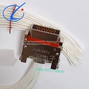 J14B Series Rectangular Connector Plug Socket J14B-34TK-20CM J14B-34ZJ-20CM thumbnail-4