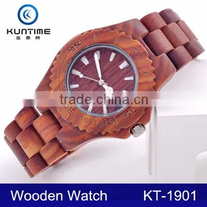 Japan Movement Quartz Watch Wooden Watches thumbnail-5
