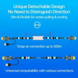 Four-In-One Multi-function Armored 8K Fiber Optic HDMI 2.1 Cable Drum for Rental Service Providers & Live Event Organizers thumbnail-5