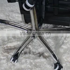 Replica Italian Graceful Design Aluminum Frame and Armrest Italian Genuine Leather Charles and Ray High Back Office Chair thumbnail-6