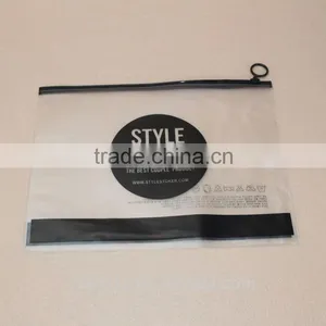 Hot Selling Clear Plastic Document Bag PVC Zipper File Bag thumbnail-5