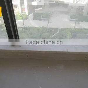 Factory Supply Natural Indoor Polished Shell Beige Marble Tile thumbnail-2