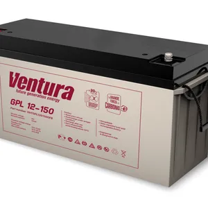 VENTURA GPL12-150 Lead Sealed Battery 12V150Ah M6 Bolt Road Transport, Sea Transport and Air Transport Certificate thumbnail-1